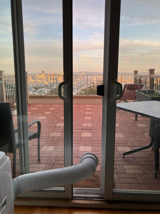 Custom Portable AC Sliding Window Vent Kit for Windows & Doors