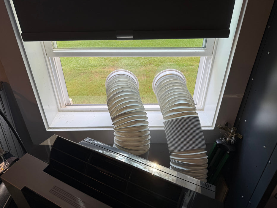 Custom Portable AC Window Insert for Single & Double Hung Windows