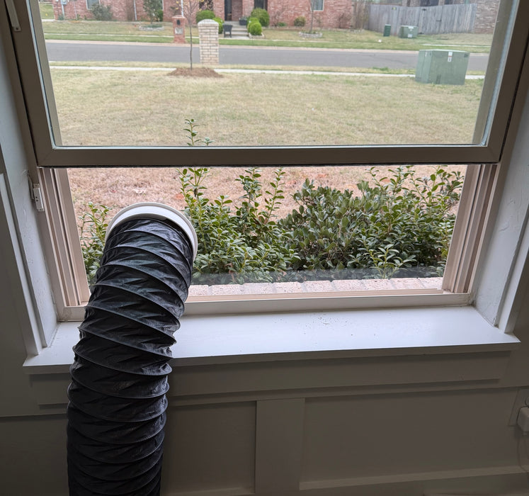 Custom Portable AC Window Insert for Single & Double Hung Windows