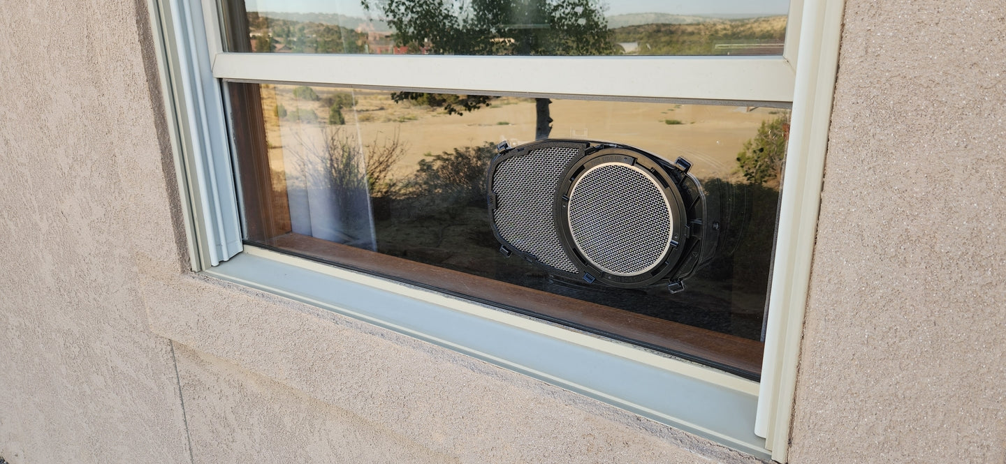 Custom Portable AC Window Insert for Single & Double Hung Windows